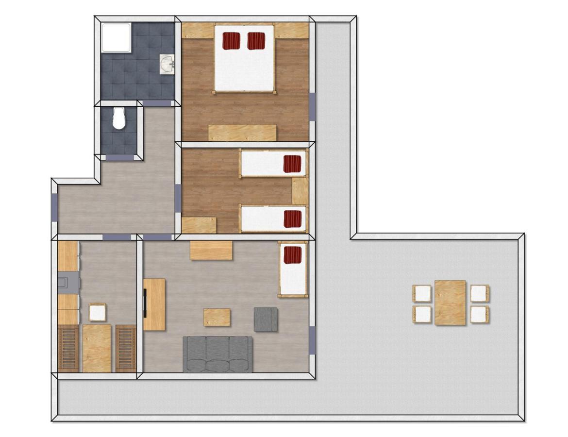 Linserhof Ferienappartements เซิลเดน ภายนอก รูปภาพ